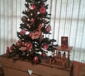 decorar el rbol con adornos de navidad de la vendimia