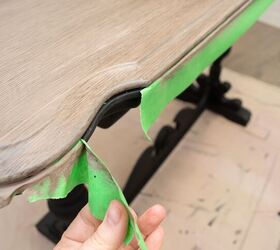 cmo pintar acabado imitacin madera actualizacin de la mesa