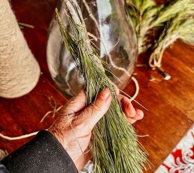 luz de fuego hojas perennes y nieve el proyecto de botellas navideas de swedi