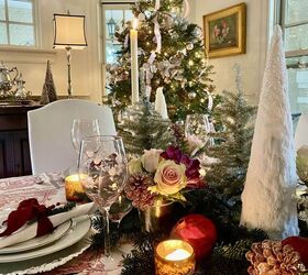 la mesa de la cena de navidad