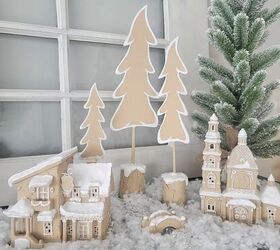 divertida casita de jengibre inspirada en pottery barn, Casa de Navidad de pan de jengibre inspirada en Pottery Barn