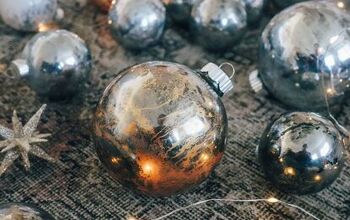 EASY Mercury Glass Ornaments!