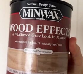 cabinet makeover, Minwax Wood Effects