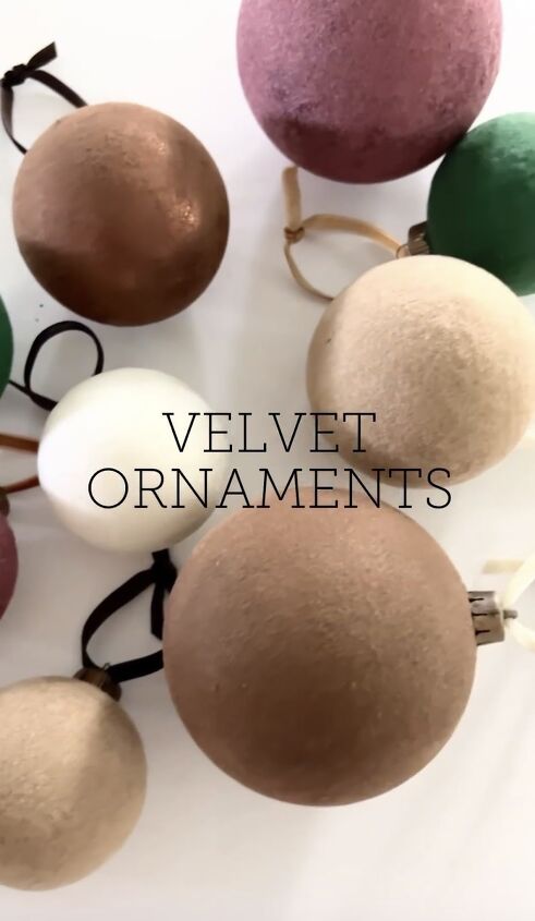 How to Make DIY Velvet Ornaments in a Few Easy Steps | Hometalk