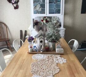 corredor de mesa hecho a mano, Camino de mesa de blondas DIY s per sencillo