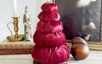 Árbol de Navidad de terciopelo