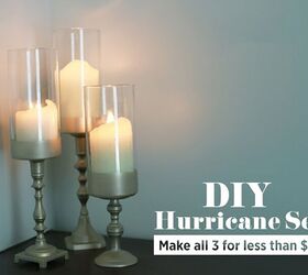 set de velas recicladas para huracanes, DIY UPCYCLE MARZO DIY HURRICANE SET FOR 5 Oh So Lovely Blog
