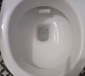After: Sparkling clean toilet