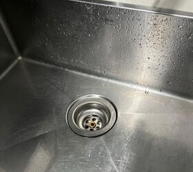 Clean sink drain