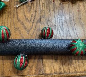 Trust us, putting a pool noodle on your table will make ALL the difference in your holiday decor