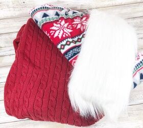 Use your ugly Christmas sweater like THIS