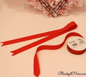 guirnalda de san valentn inspirada en pinterest, cinta roja