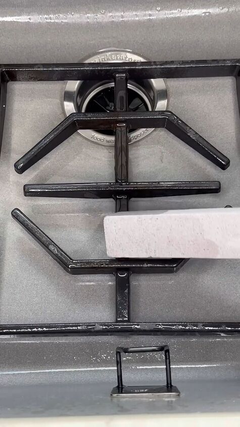 Scrubbing the grates