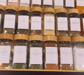 make your own spice drawer, How to make your own spice drawer