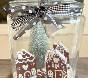 puffy paint gingerbread house decorations