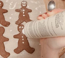 faux gingerbread men