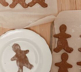 faux gingerbread men