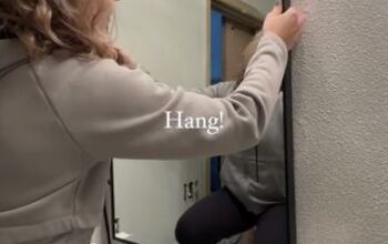 How to Hang a Mirror on a Wall With an Easy Hanging Hack