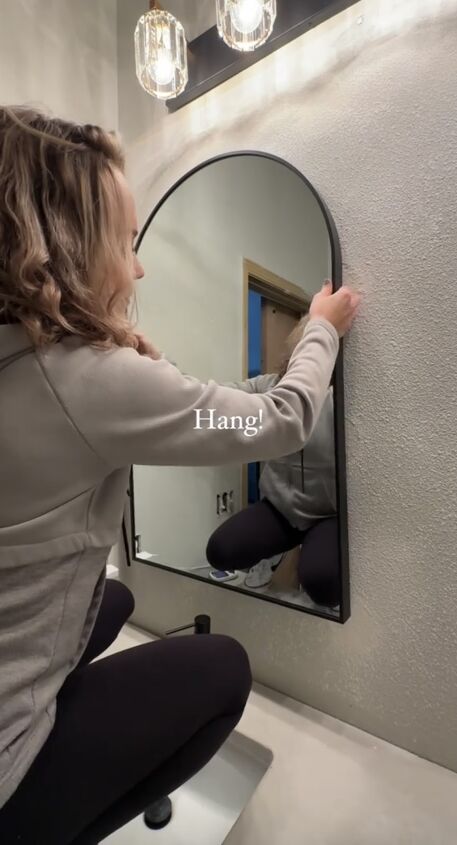 how to hang mirror on wall, How to hang a mirror on a wall