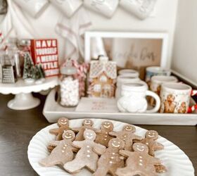 faux gingerbread men