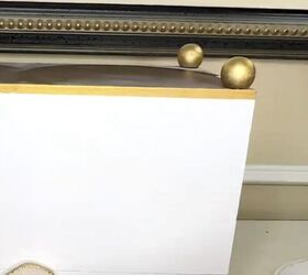 diy decorative boxes, Gluing the gold rounds to the base of the box