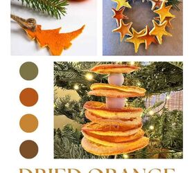 13 ideas de bricolaje para hacer adornos con naranjas secas, Adornos de naranja seca