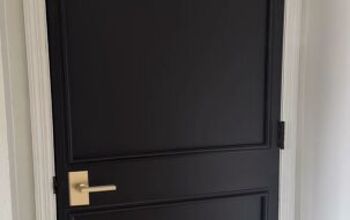 How to Do an Easy DIY Door Upgrade With PVC Base Cap Molding