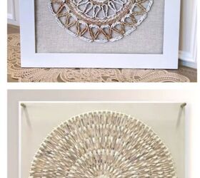DIY placemat wall art