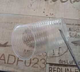 Cut a plastic cup