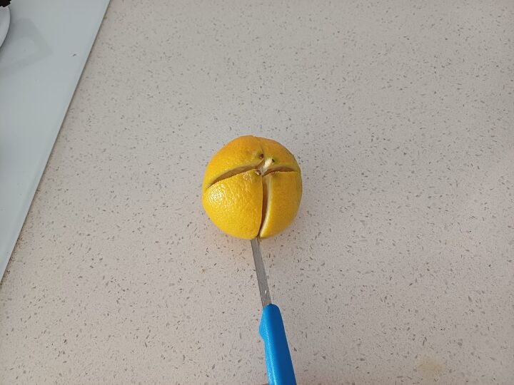 Cut a lemon
