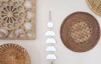 DIY Boho Clay Colgante de pared