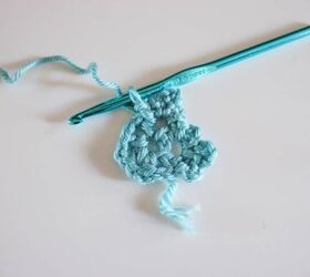 copo de nieve de ganchillo gratis, Proceso de copo de nieve a crochet