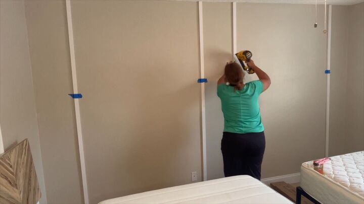 Creative headboard DIY