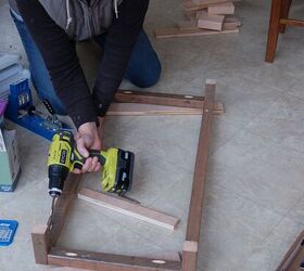 diy patas de muebles de madera, hacer patas de los muebles de madera con plantilla Kreg