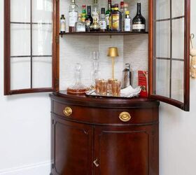 mueble bar diy a partir de un mueble esquinero, Acabado BAr CAbinet