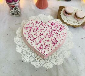 Cómo hacer galletas de imitación para la decoración del hogar de San Valentín con Dollartree artículo