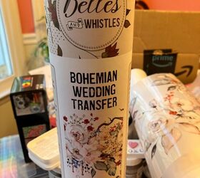 nueva vida para el servilletero de cedro, Transferencia de boda bohemia por Dixie Bell