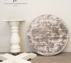 Cómo pintar mármol de imitación | DIY Table Makeover