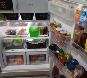 How to Organize Your Fridge With a Tension Rod