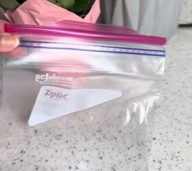 Cut your Ziplock bags down the middle for this money-saving, 10-second hack