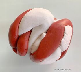 plato marmolado artesanal en forma de corazn