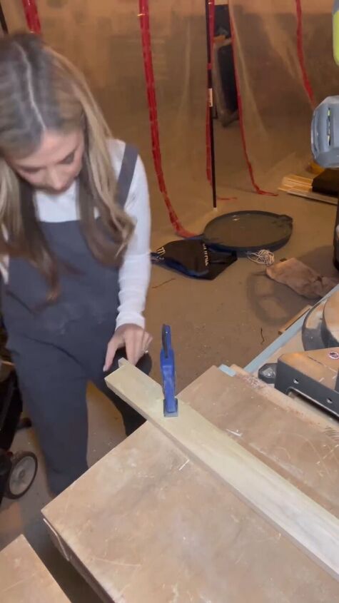 Cutting notches in the shelves