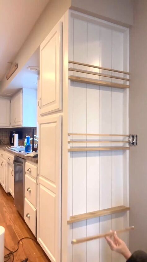 Shelves and crossbars