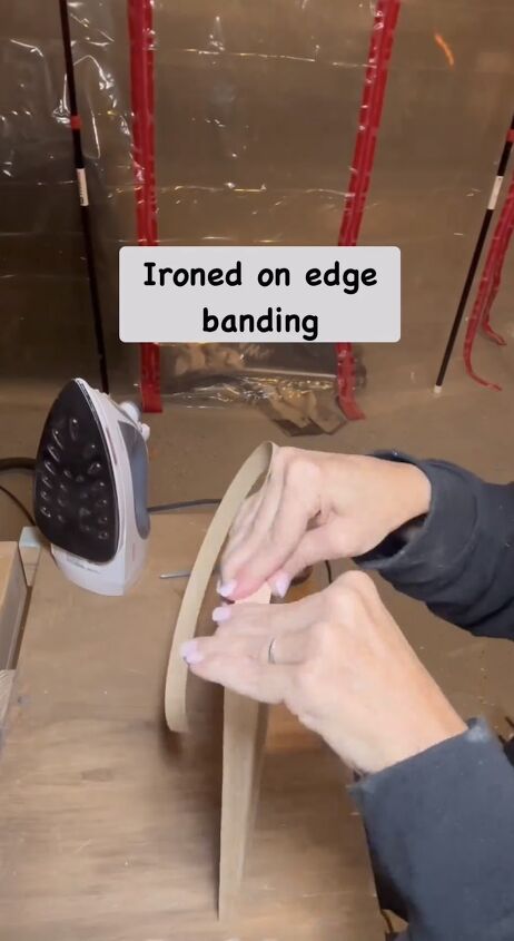 Applying the edge banding