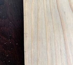 haz tu propia tabla de crecimiento con una regla de madera, marcas de l piz en madera te ida