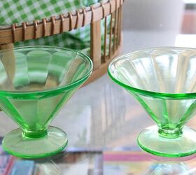 2 bonitas macetas diy para el da de san patricio, vasos de sorbete de cristal verde