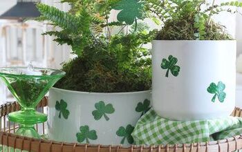 2 Cute DIY Planters for St. Patrick's Day