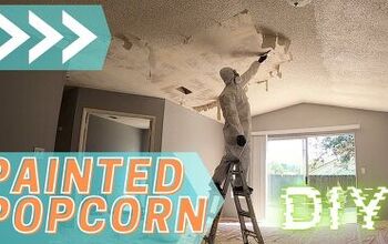 How To Remove Popcorn Ceiling That Has