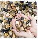 small flat pebbles