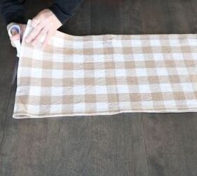 how to make a rug, Step by step guide for creating rugs from table runners